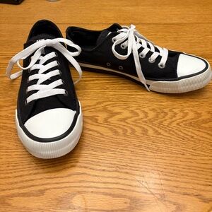 Harley-Davidson Zia Black and White Womens Sneaker